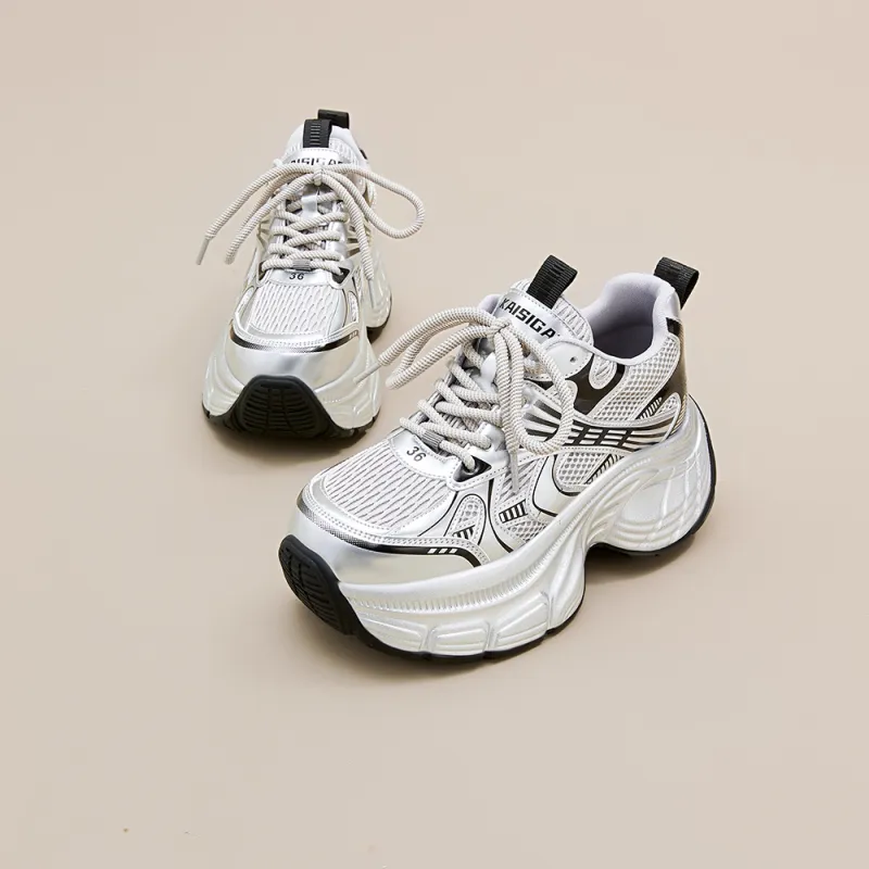 A Poinsettia Princess Low Top Chunky Sneakers Women's-3