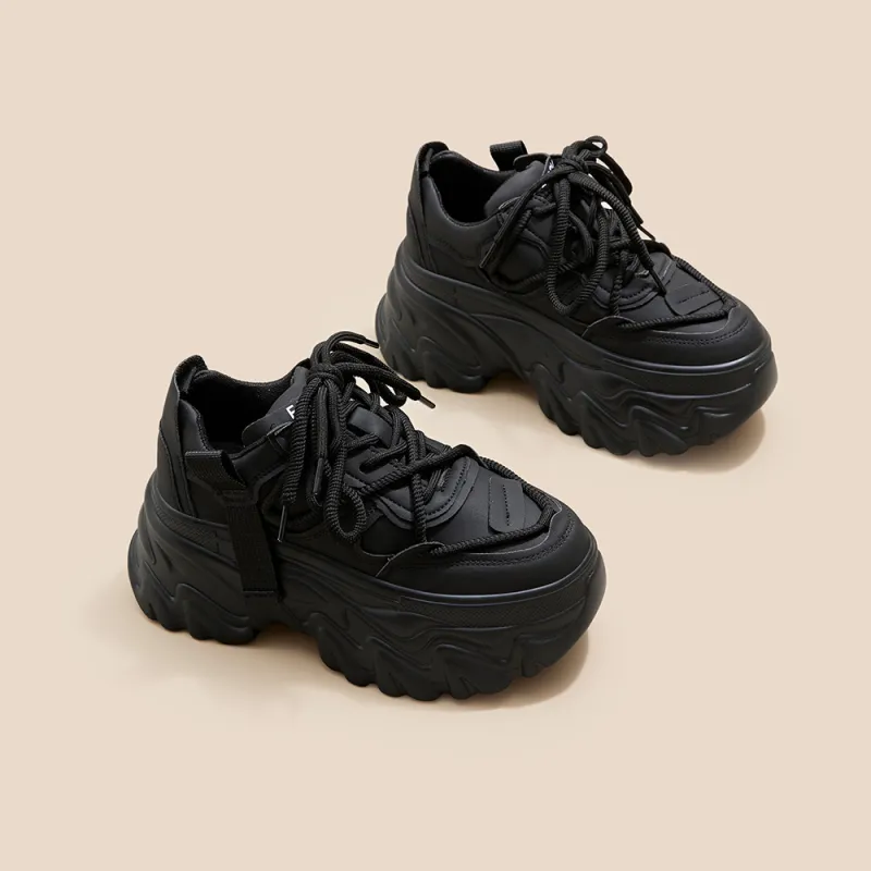 A Poinsettia Princess Low Top Chunky Sneakers Women's-8
