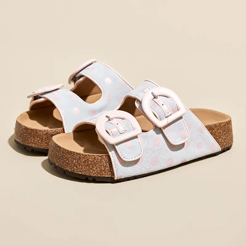 A Poinsettia Princess Composite Sole Quiet, Slip Resistant, Antibacterial Cushioning Slide Slippers Women's-11