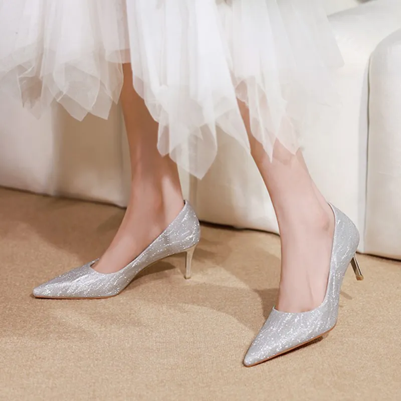A Poinsettia Princess High Heels Women's-16