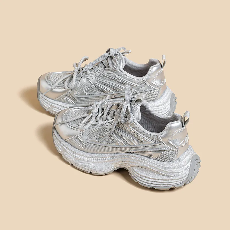 A Poinsettia Princess Chunky Sneakers Women's-3