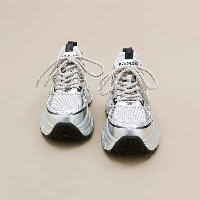 A Poinsettia Princess Low Top Chunky Sneakers Women's-2