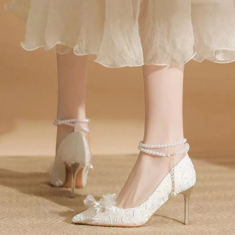 A Poinsettia Princess High Heels Women's-2