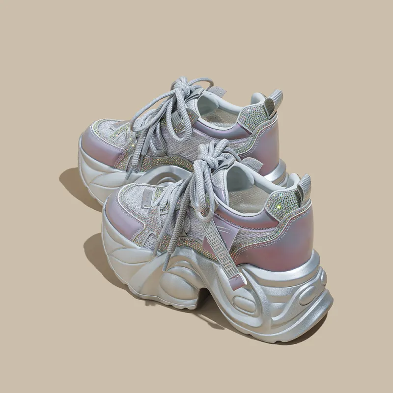 A Poinsettia Princess Chunky Sneakers Women's-9
