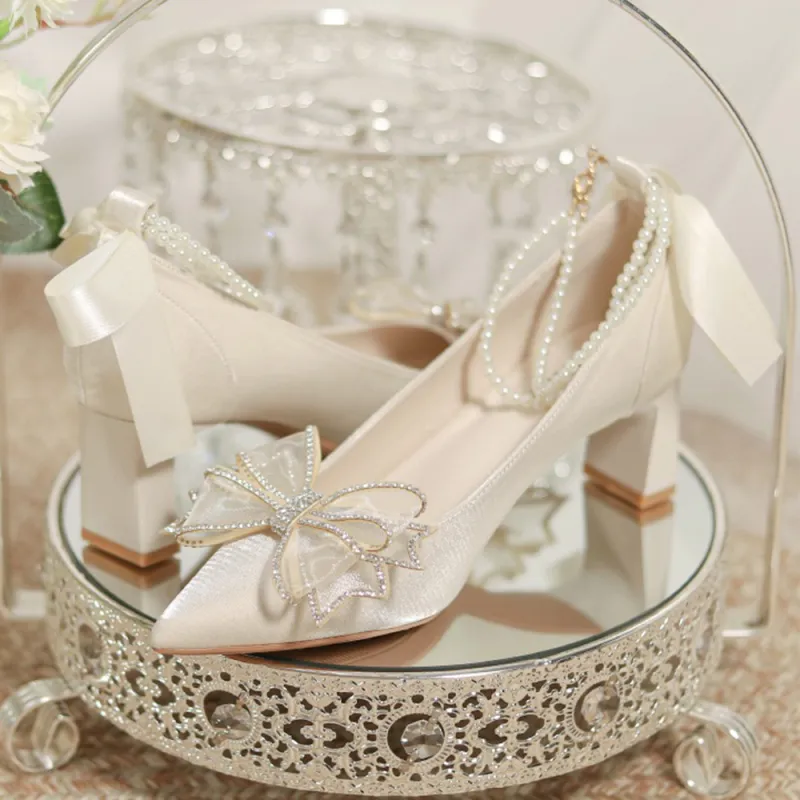 A Poinsettia Princess High Heels Women's-3
