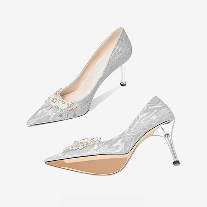 A Poinsettia Princess High Heels Women's-6