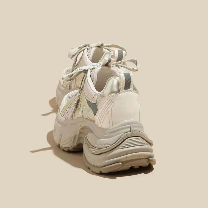 A Poinsettia Princess Chunky Sneakers Women's-8