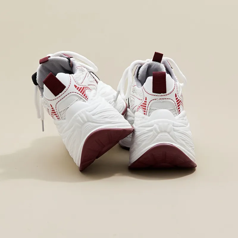 A Poinsettia Princess Low-Top Chunky Sneakers Women's-11