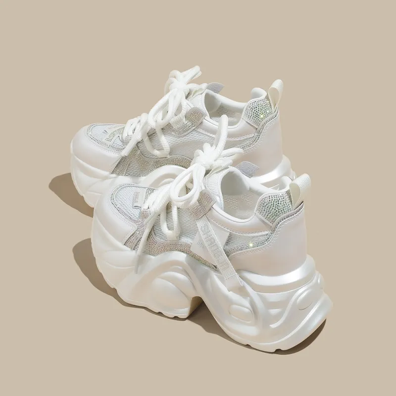 A Poinsettia Princess Chunky Sneakers Women's-4