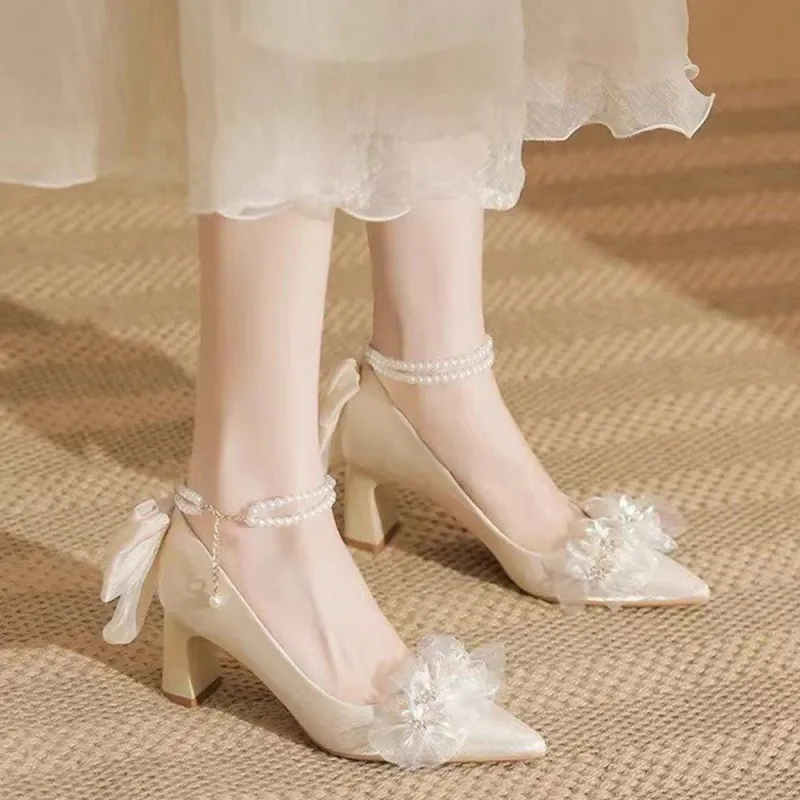 A Poinsettia Princess High Heels Women's-1
