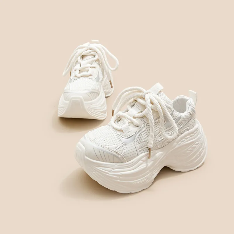 A Poinsettia Princess Low Top Chunky Sneakers Women's-3