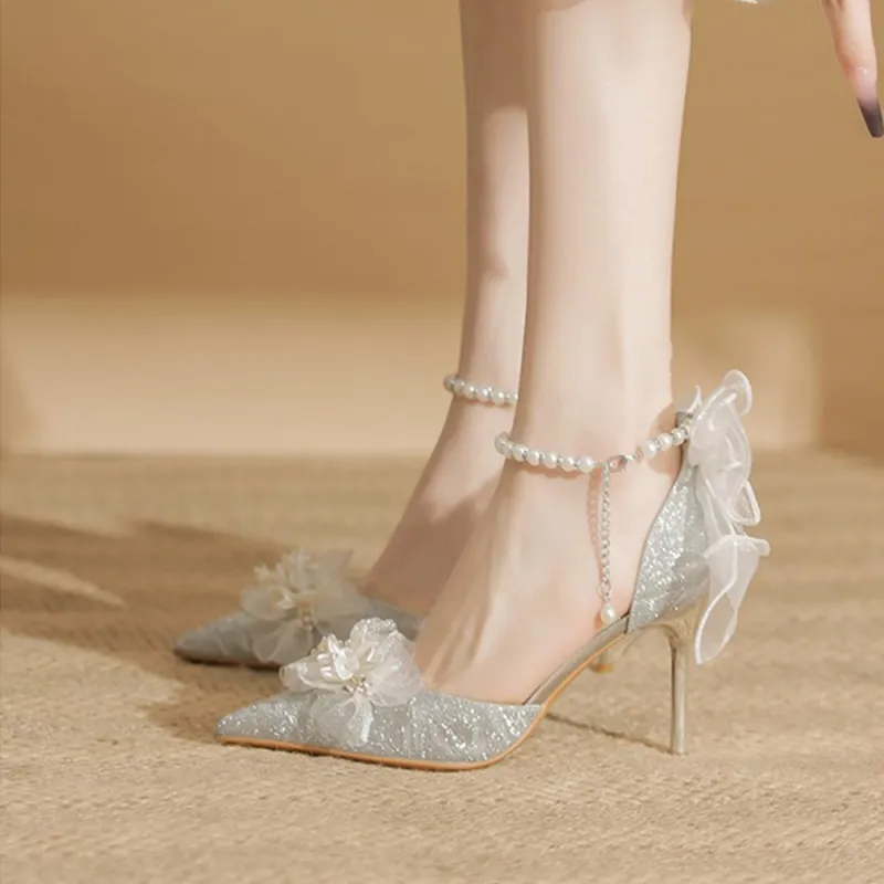A Poinsettia Princess High Heels Women's-11