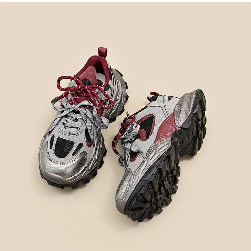 A Poinsettia Princess Chunky Sneakers Women's-4