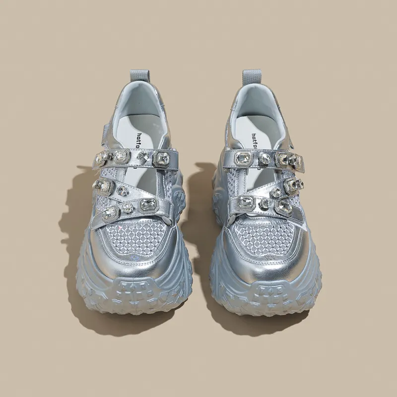A Poinsettia Princess Chunky Sneakers Women's-6