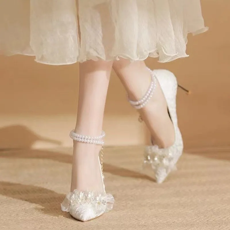 A Poinsettia Princess High Heels Women's-1