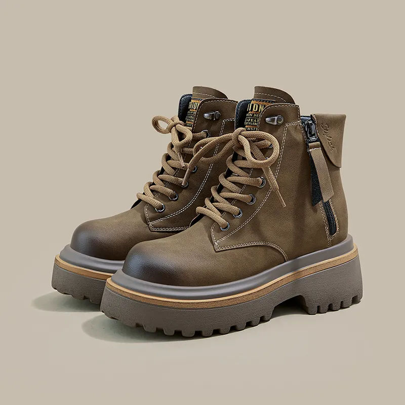 A Poinsettia Princess Short Martin Boot Women's-10
