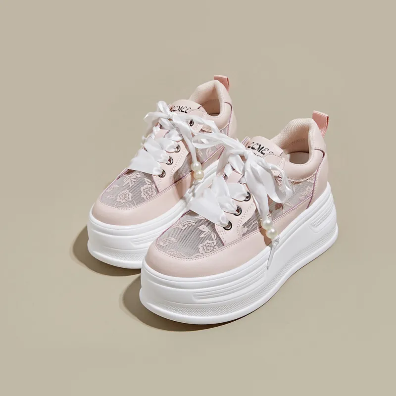 A Poinsettia Princess Skateboard Shoes Women's-8