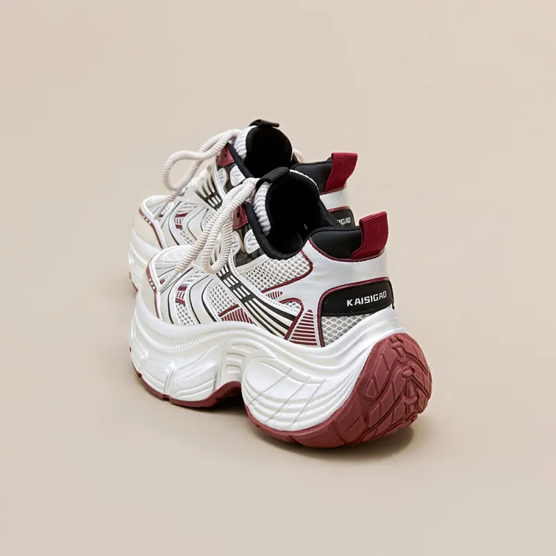 A Poinsettia Princess Low Top Chunky Sneakers Women's-6