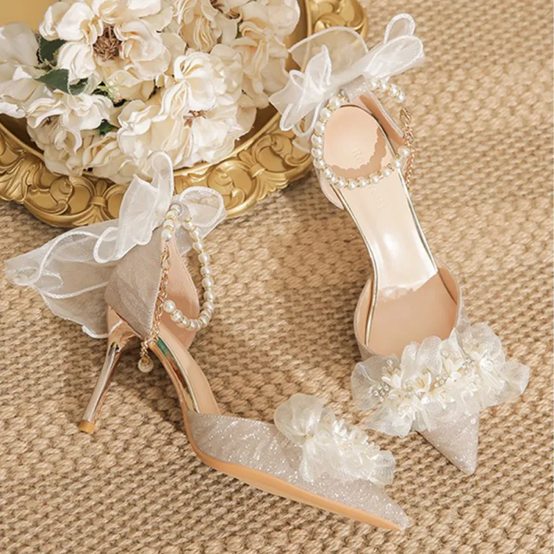 A Poinsettia Princess High Heels Women's-2