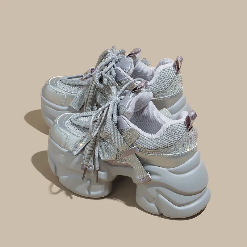 A Poinsettia Princess Chunky Sneakers Women's-9