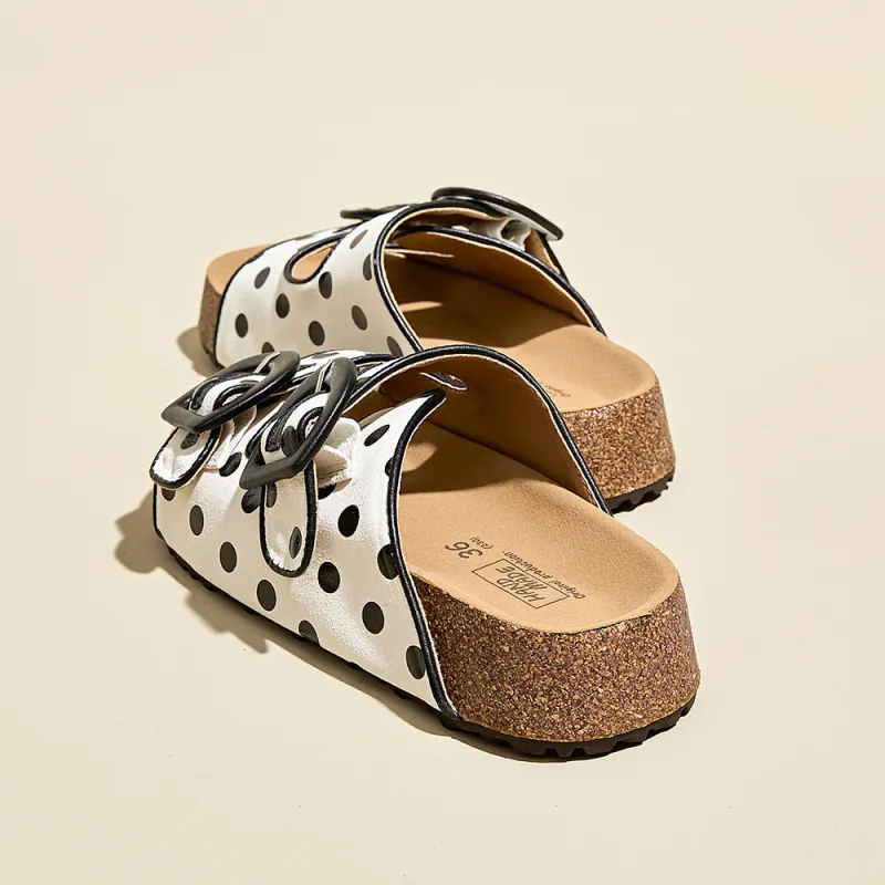 A Poinsettia Princess Composite Sole Quiet, Slip Resistant, Antibacterial Cushioning Slide Slippers Women's-18