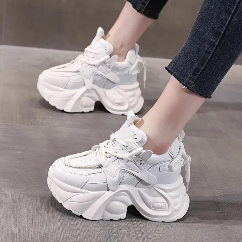 A Poinsettia Princess Low Top Chunky Sneakers Women's-17