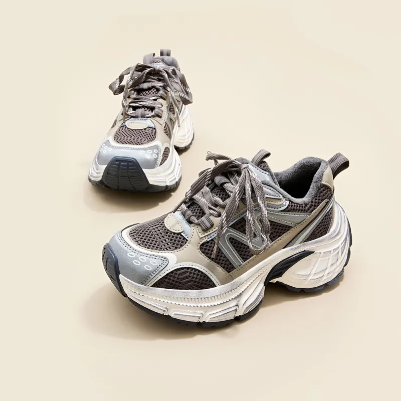 A Poinsettia Princess Low Top Chunky Sneakers Women's-3