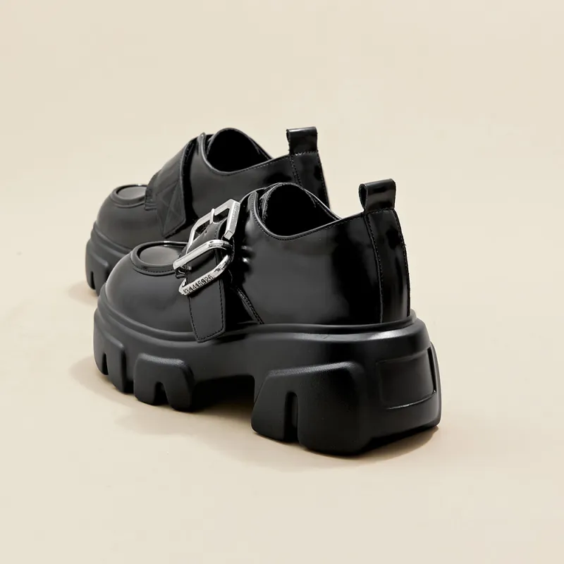 A Poinsettia Princess Chunky Heel High Heels Women's-2