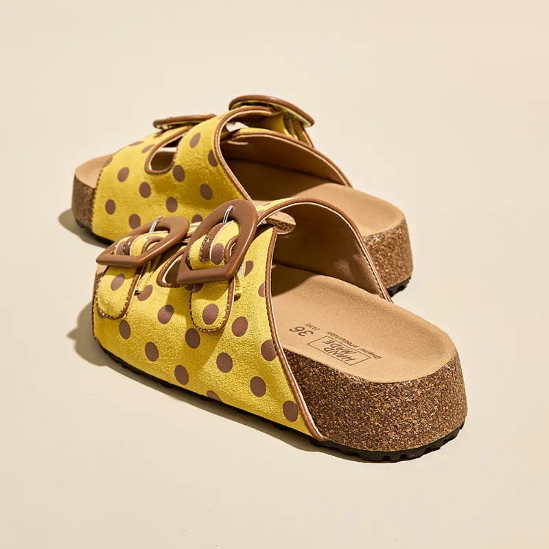 A Poinsettia Princess Composite Sole Quiet, Slip Resistant, Antibacterial Cushioning Slide Slippers Women's-8