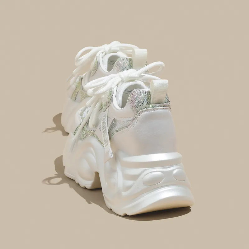 A Poinsettia Princess Chunky Sneakers Women's-3
