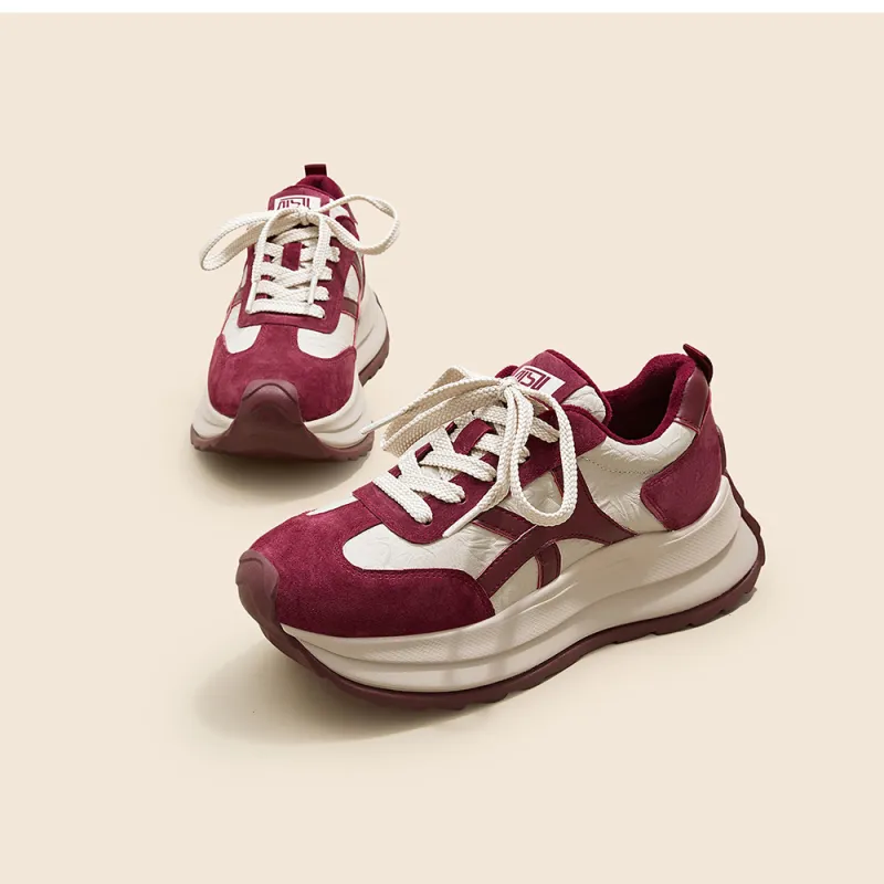 A Poinsettia Princess Chunky Sneakers Women's-1