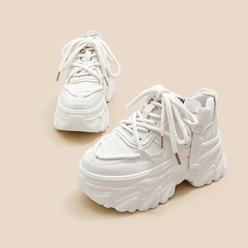 A Poinsettia Princess Low Top Chunky Sneakers Women's-3