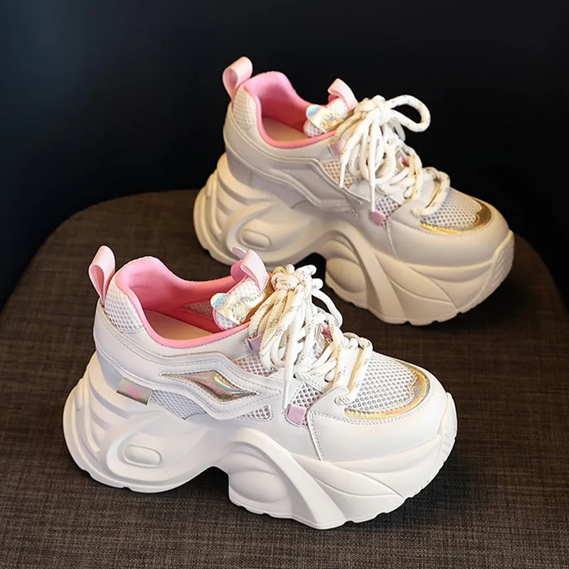 A Poinsettia Princess Chunky Sneakers Women's-10