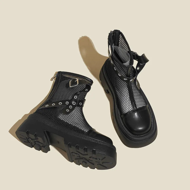 A Poinsettia Princess Ankle Boots Women's-4