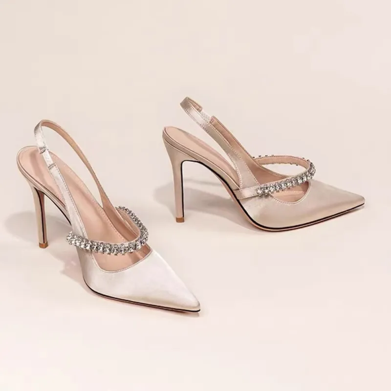 A Poinsettia Princess Slim Heel High Heels Women's-9
