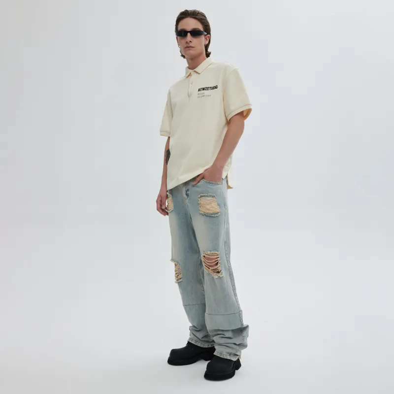 ASWZ Jeans Unisex Light Blue-2