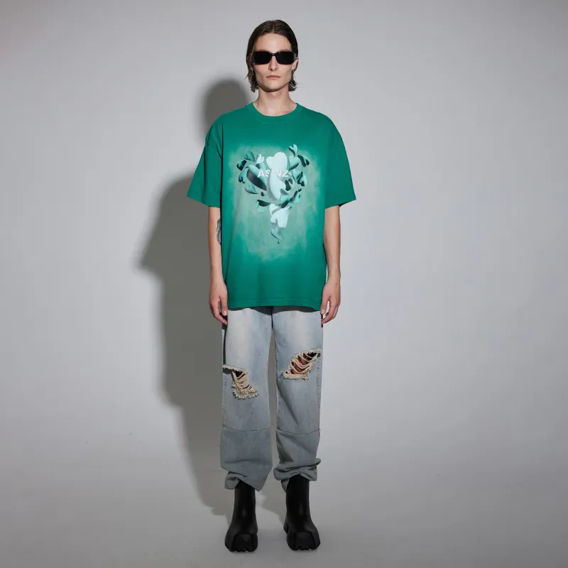 ASWZ T Shirts Unisex Green-2