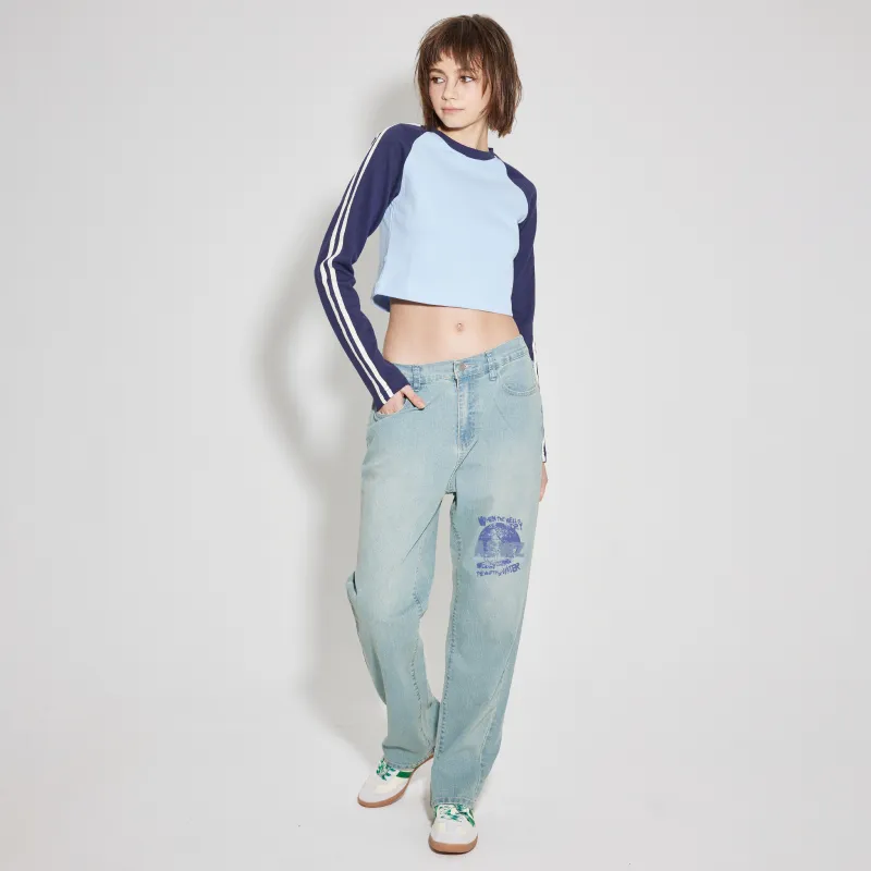 ASWZ Jeans Unisex Blue Mud-5