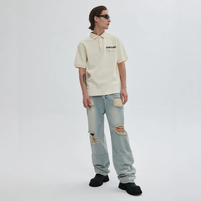 ASWZ Jeans Unisex Light Blue-7