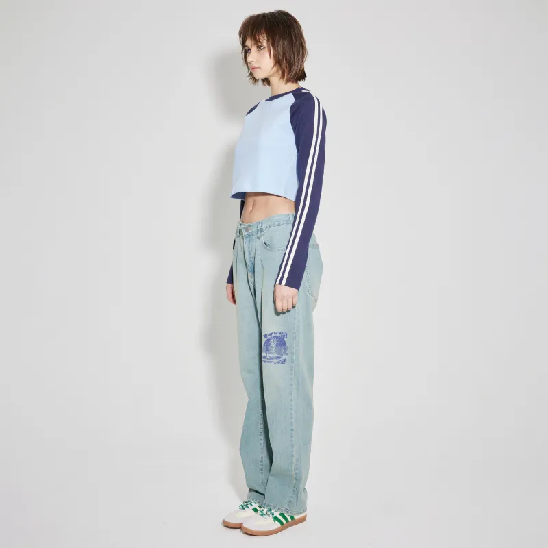ASWZ Jeans Unisex Blue Mud-3