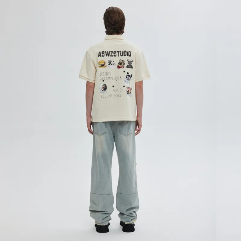 ASWZ Jeans Unisex Light Blue-4