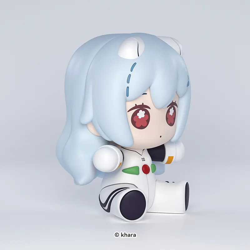 GSC Huggy Good Smile Asuka Langley Soryu, Eye Mask, Nagisa Zero, Long Hair Ver. Chibi Figures 6.5cm-4