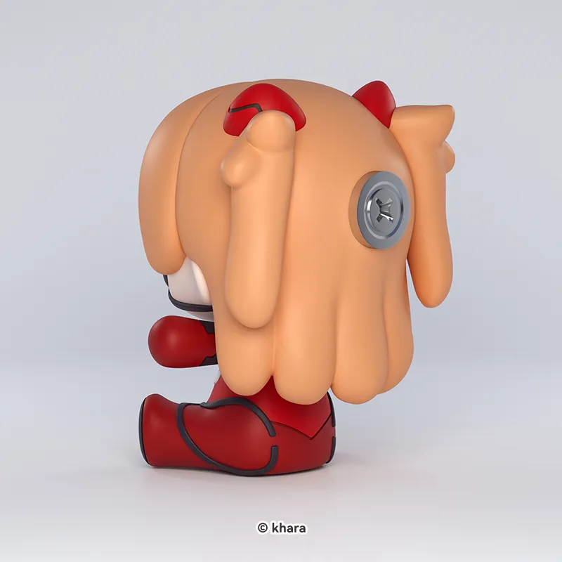 GSC Huggy Good Smile Asuka Langley Soryu, Eye Mask, Nagisa Zero, Long Hair Ver. Chibi Figures 6.5cm-2
