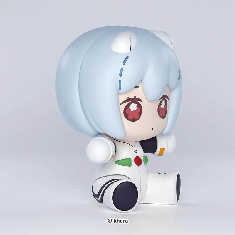 GSC Huggy Good Smile Asuka Langley Soryu/Rei Ayanami/Mari Makinami, Battle Suit Chibi Figures 6.5cm-4