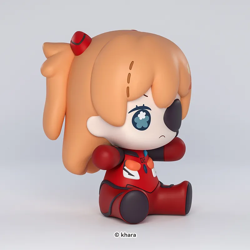 GSC Huggy Good Smile Asuka Langley Soryu, Eye Mask, Nagisa Zero, Long Hair Ver. Chibi Figures 6.5cm-1