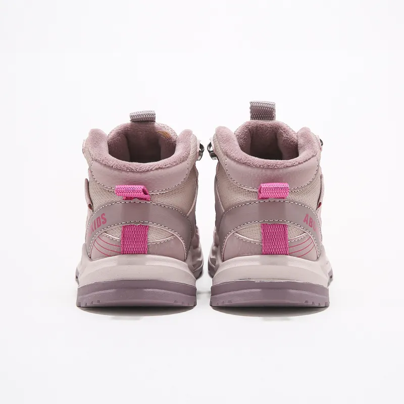 ABC KIDS Slip Resistant Anti Kick Wear Resistant Warm Kids' Running Shoes Pink/Rose Red Kids'-5