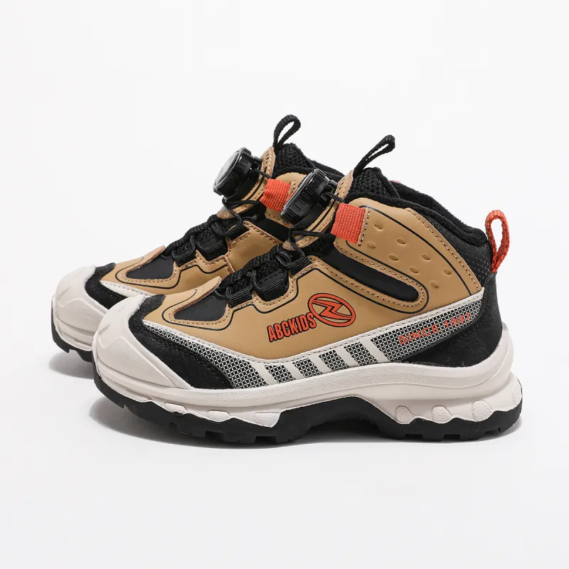 ABC KIDS Slip Resistant Anti Kick Wear Resistant Warm Kids Lifestyle Shoes Black Beige Yellow Kids'-4