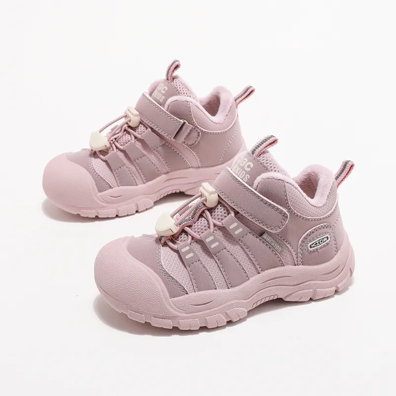 ABC KIDS Slip Resistant Anti Kick Wear Resistant Warm Kids Lifestyle Shoes Pink Kids'-1
