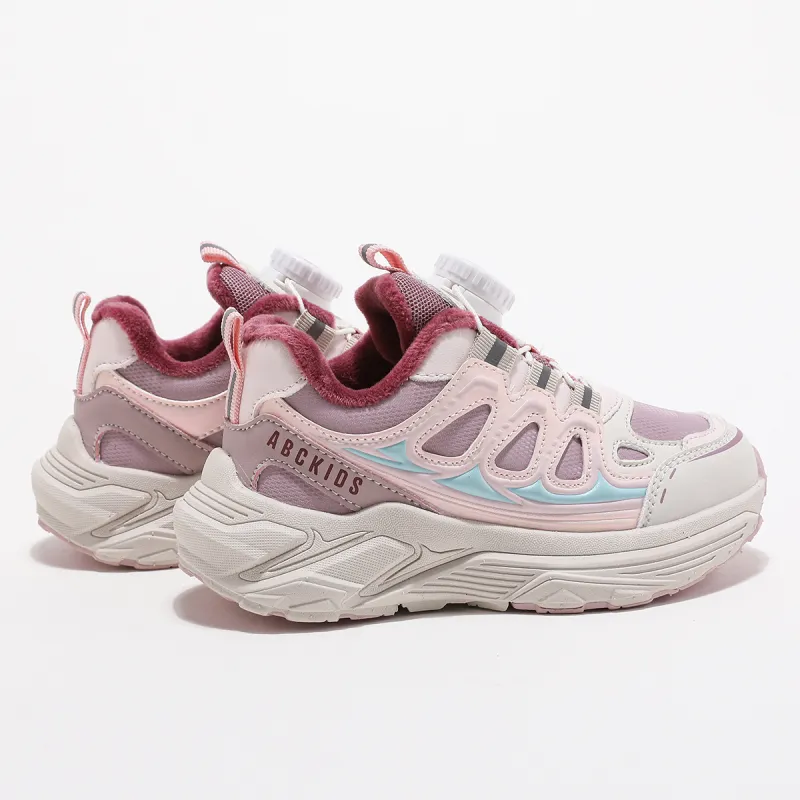 ABC KIDS Kids Lifestyle Shoes Purple Burgundy Kids'-4