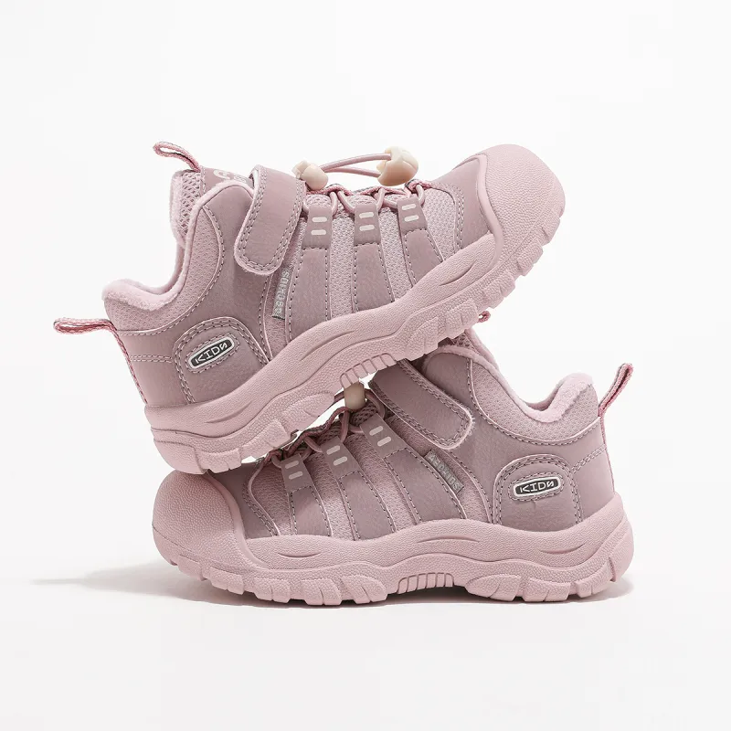 ABC KIDS Slip Resistant Anti Kick Wear Resistant Warm Kids Lifestyle Shoes Pink Kids'-3